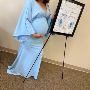 Baby Blue Maternity/Babyshower Gown